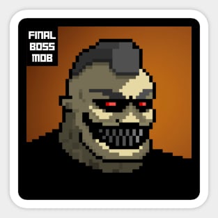 Final Boss Mob #13 Sticker